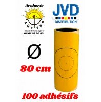 Jvd adhésif jaune blason 80 cm