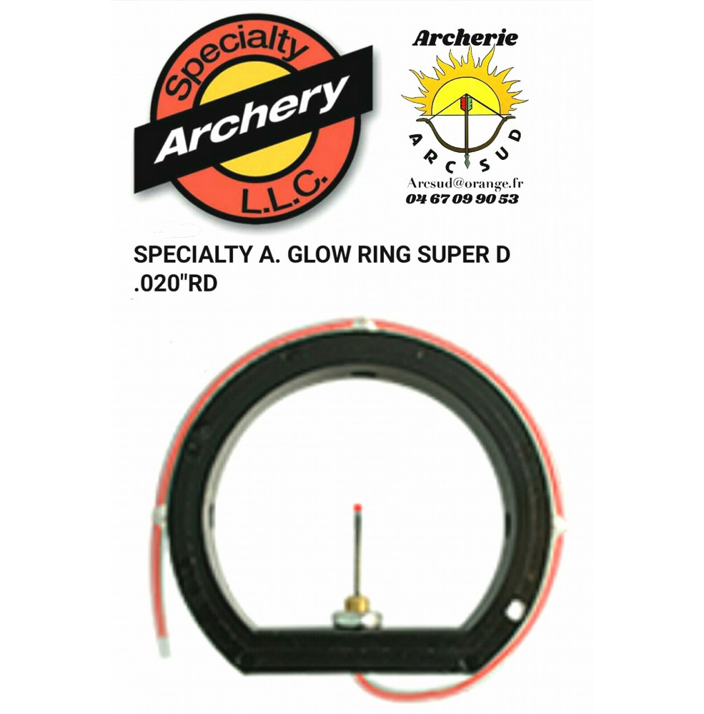 Speciaty archery anneau de visé scope super 3D
