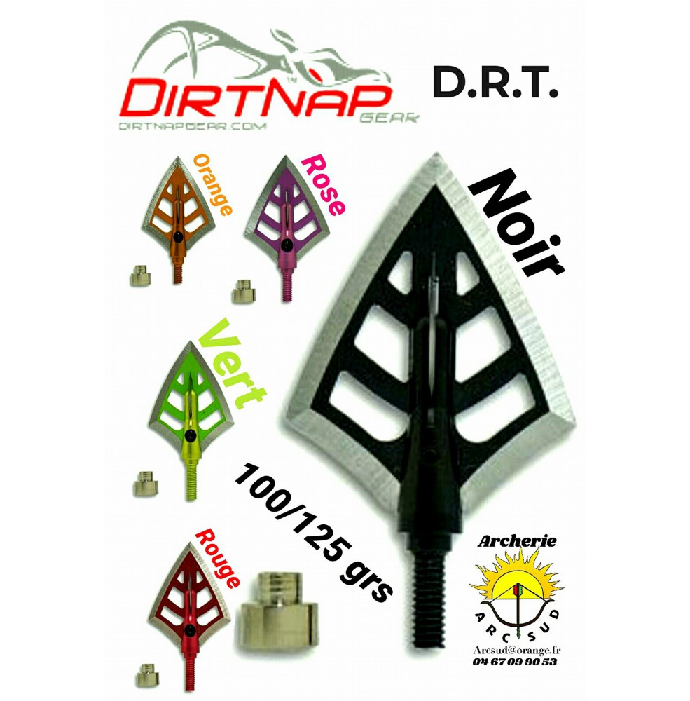 Dirtnap lame DRT (pack de 3)