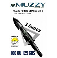 Muzzy lame MX3 (pack de 3)