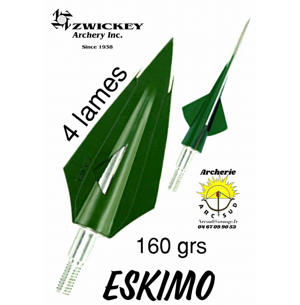 Zwickey lame eskimo 4 lames  (pack de 3)