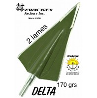 Zwickey lame delta 2 lames  (pack de 3)