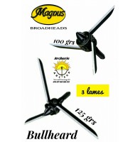 Magnus lame bullhead (pack de 3)