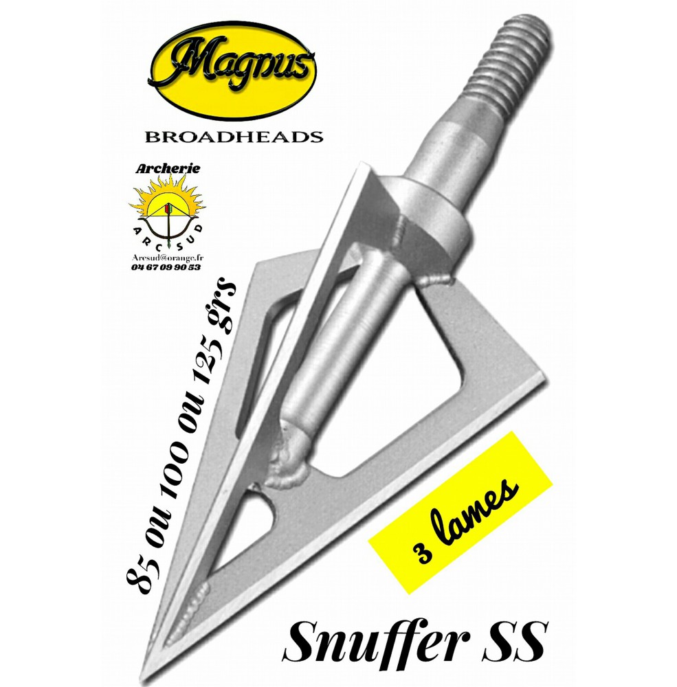 Magnus lame snuffer SS (pack de 3)