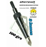 Skorpion lames B-INT3BC  (pack de 6)