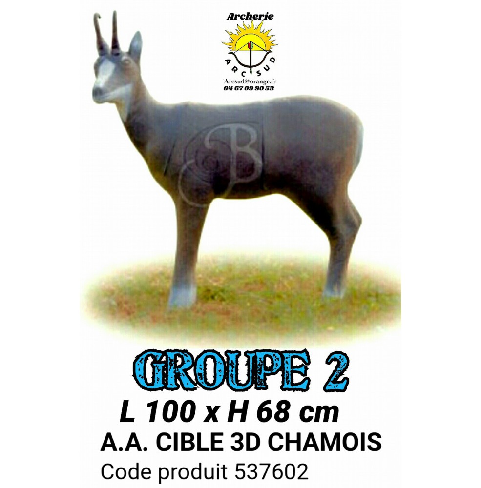 AA cible 3d Chamoix 537602