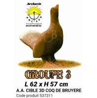 AA cible 3d Cop de bruyère 537311