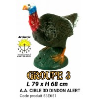 AA cible 3d Dindon alert 53E651