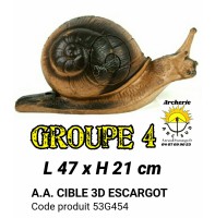 AA cible 3d Escargot 53G454