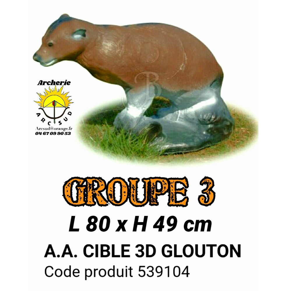 AA cible 3d glouton 539104