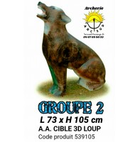 AA cible 3d Loup 539105