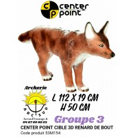 C point bête 3d renard debout 53m154