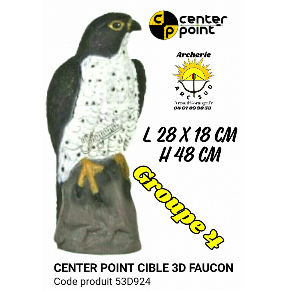 C point bête 3d faucon 53D924