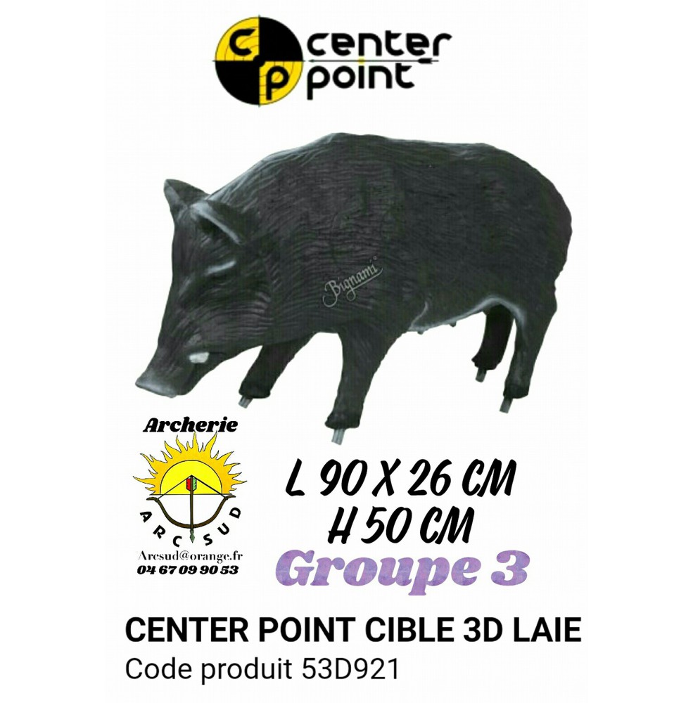 C point bête 3d laie 53D921