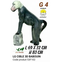 LG  bêtes 3d Babouin 53F102