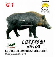LG bêtes 3d grand sanglier 0083 ref 53h943