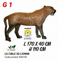 LG bêtes 3d  lionne 53n749