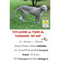 Natur foam bête 3D thylacine wf66p