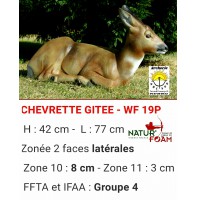 Natur foam bête 3D chevrette gîtee wf19p