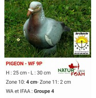 Natur foam bête 3D pigeon wf9p