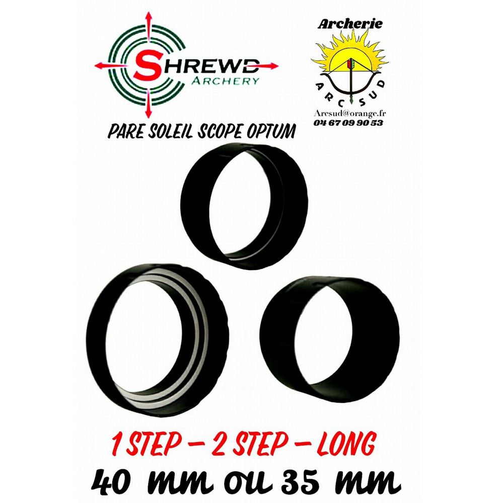 Shrewd pare soleil ou step scope optum