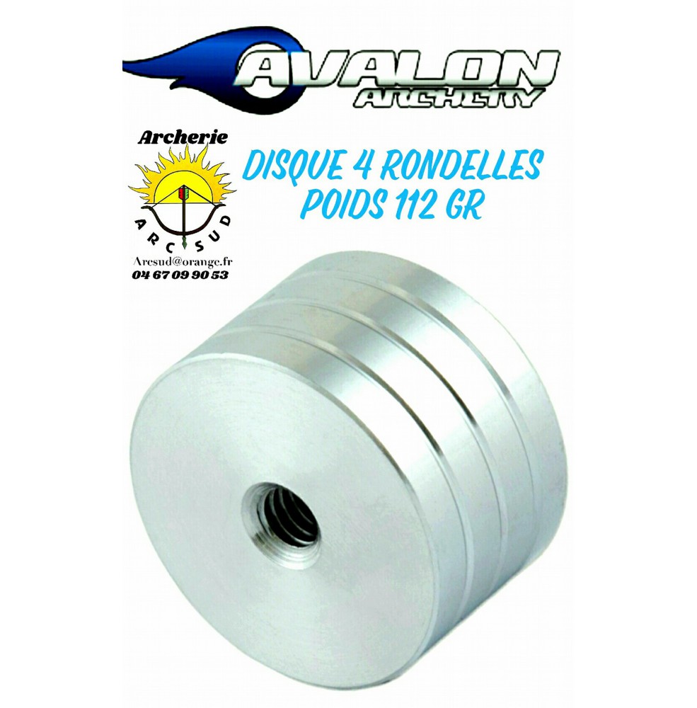 Avalon poids Disque 4 rondelles