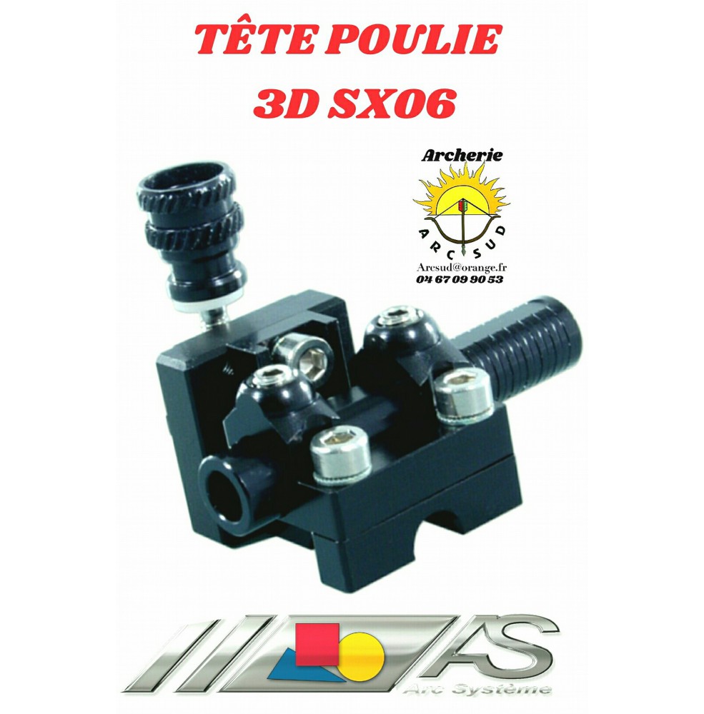 arc système tête viseur poulie 3D ref sx06