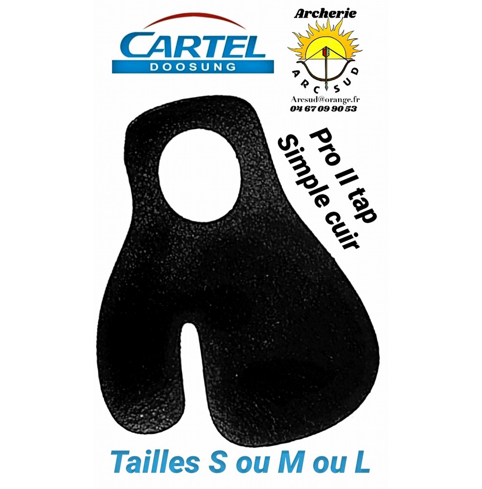 Cartel protège doigt simple cuir Pro-III ref 101546