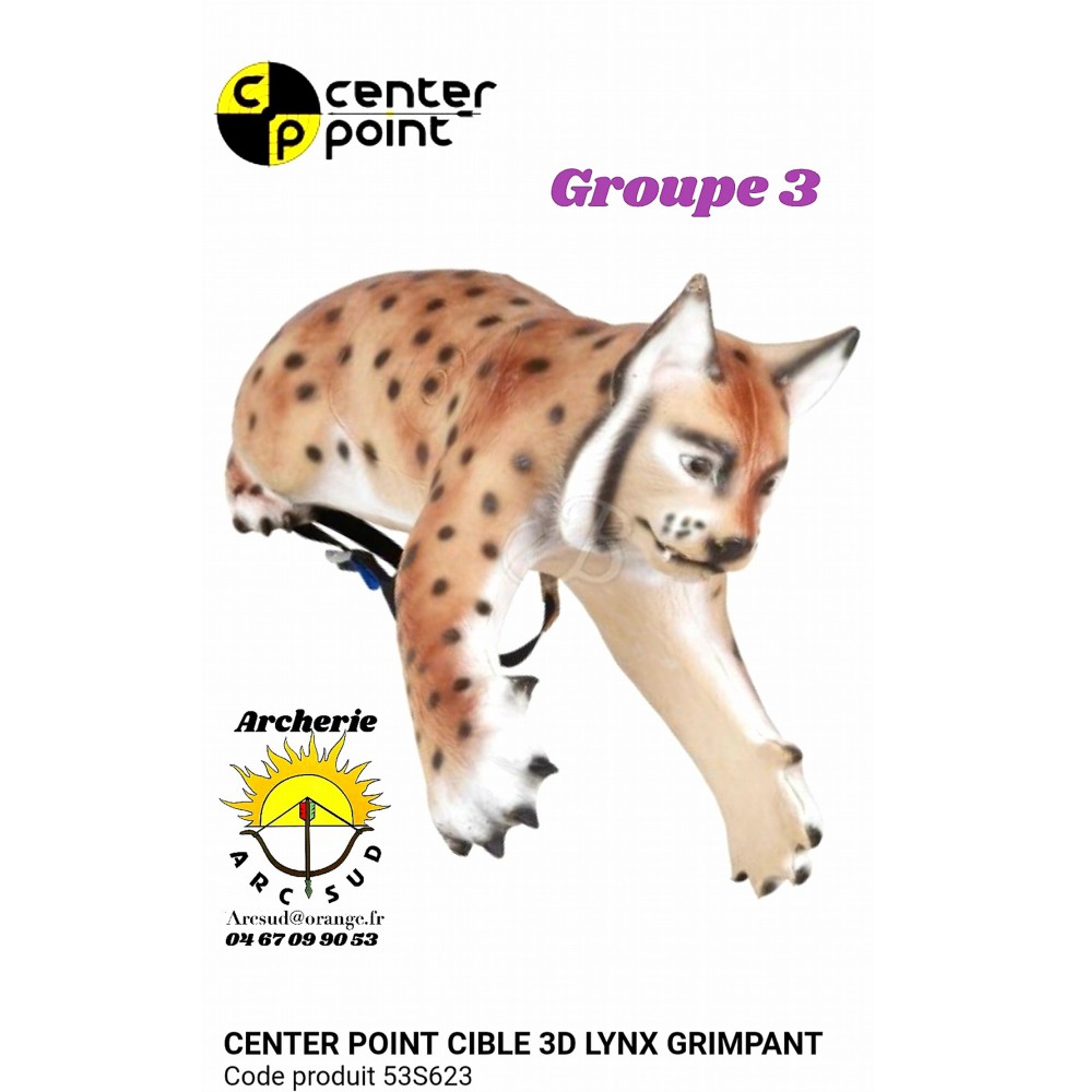 c point cible 3d lynx grimpant 53S623