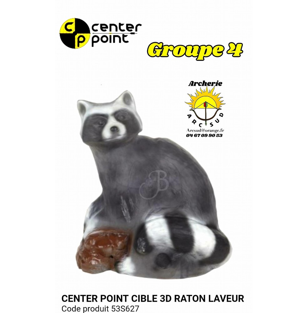 c point cible 3d raton laveur 53S627