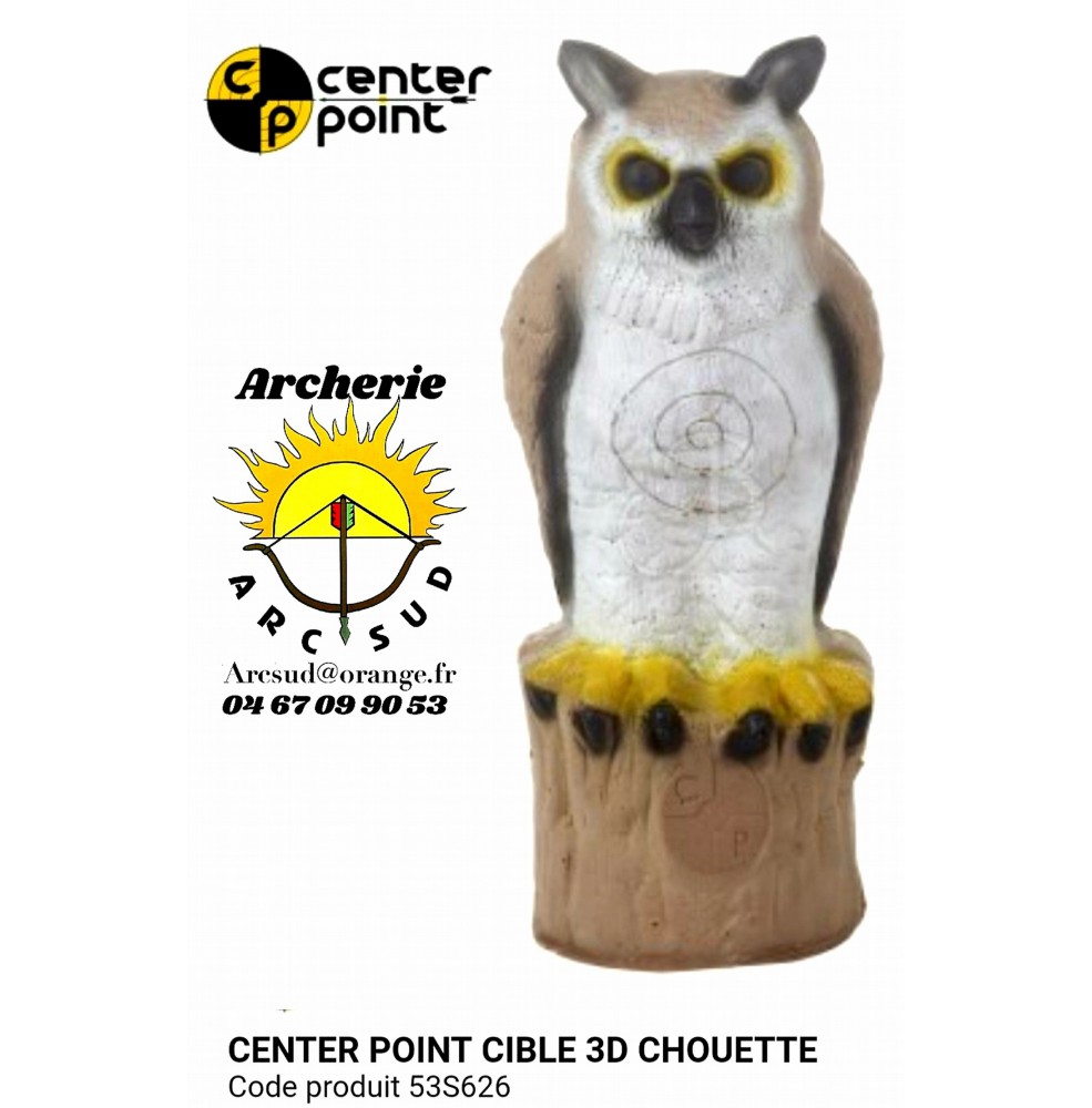 c point bête 3d chouette 53S626