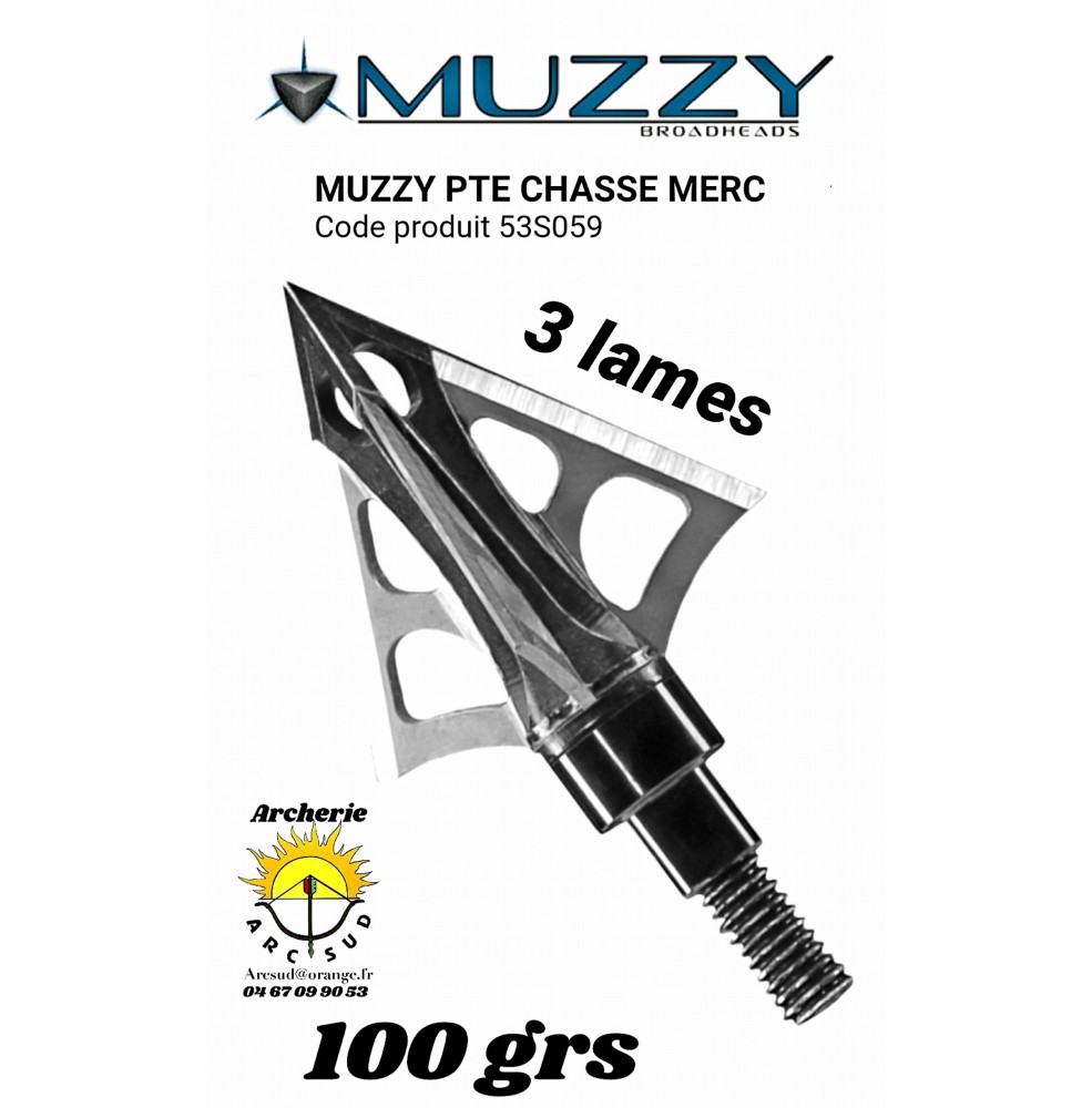 Muzzy lame merc (pack de 3)