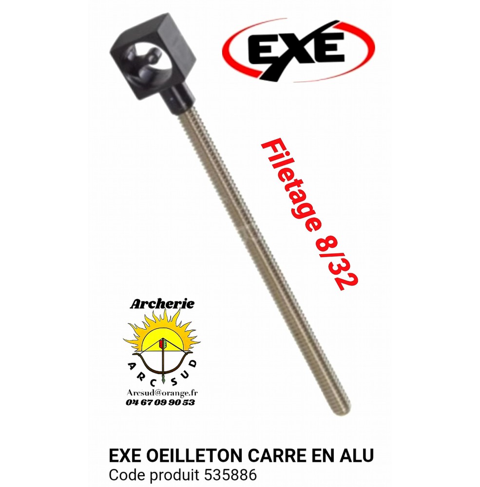 Exe oeilleton carré en alu