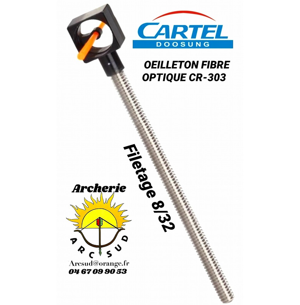 Cartel oeilleton cr 303 fibre optique