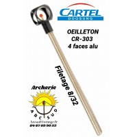 Cartel oeilleton alu 4 faces cr 303