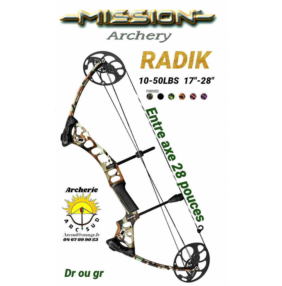 Mission arc à poulie radik 2019