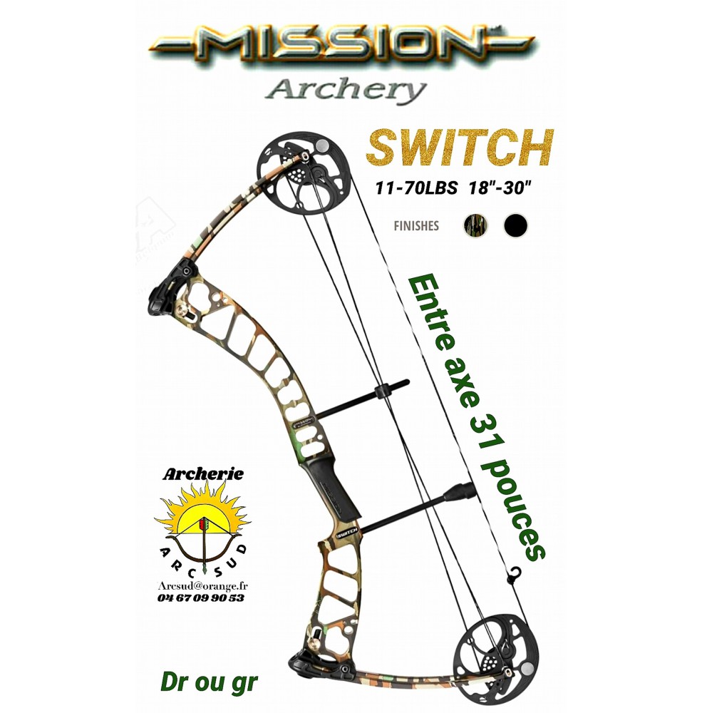 Mission arc à poulie switch 2019