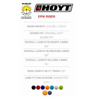 Hoyt poignée grand prix epik 2019