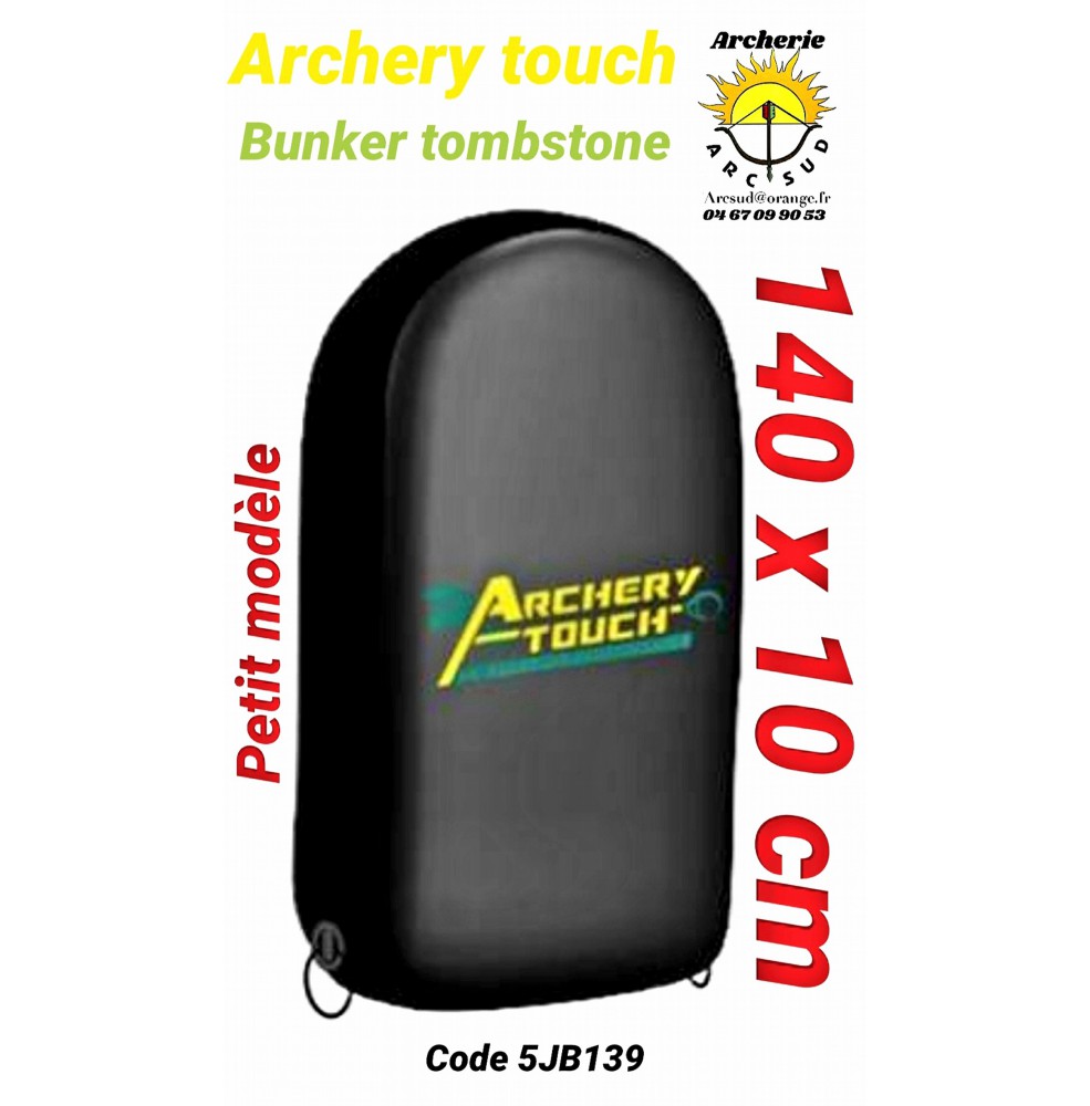 Archery touch bunker tombstone
