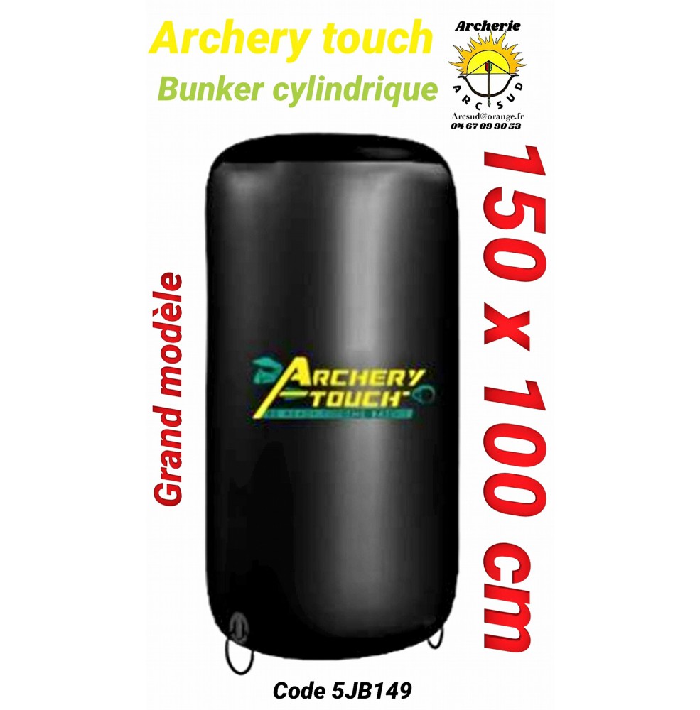 Archery touch bunker cylindrique