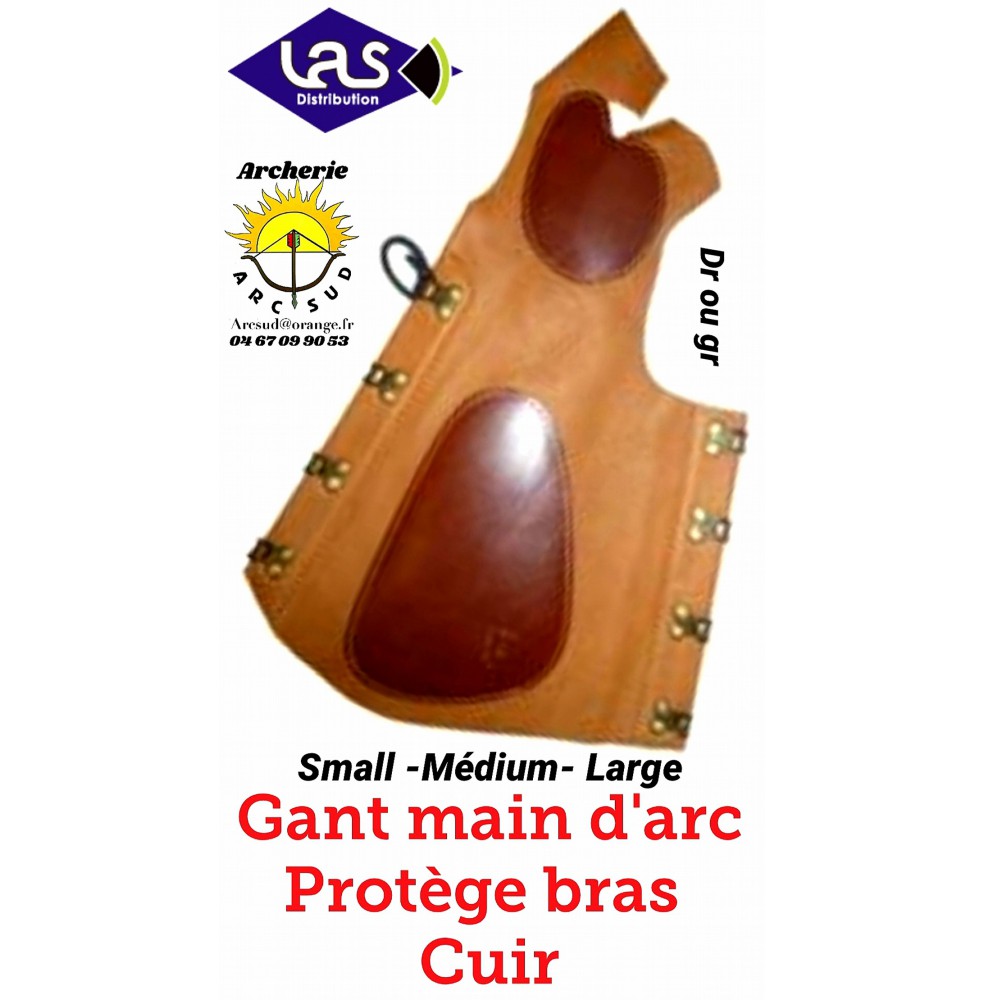 Las gant main d'arc/protège bras  (arc hongrois)