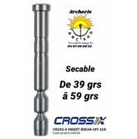 Cross x insert break off  ace (par 12)