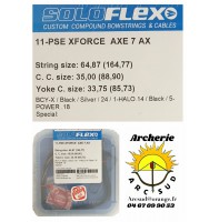 Flex archery set cordages pse x force axe 7