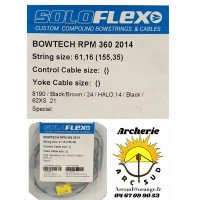 Flex archery corde bowtech rpm 360