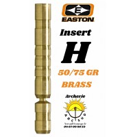 Easton insert H brass (par 12)