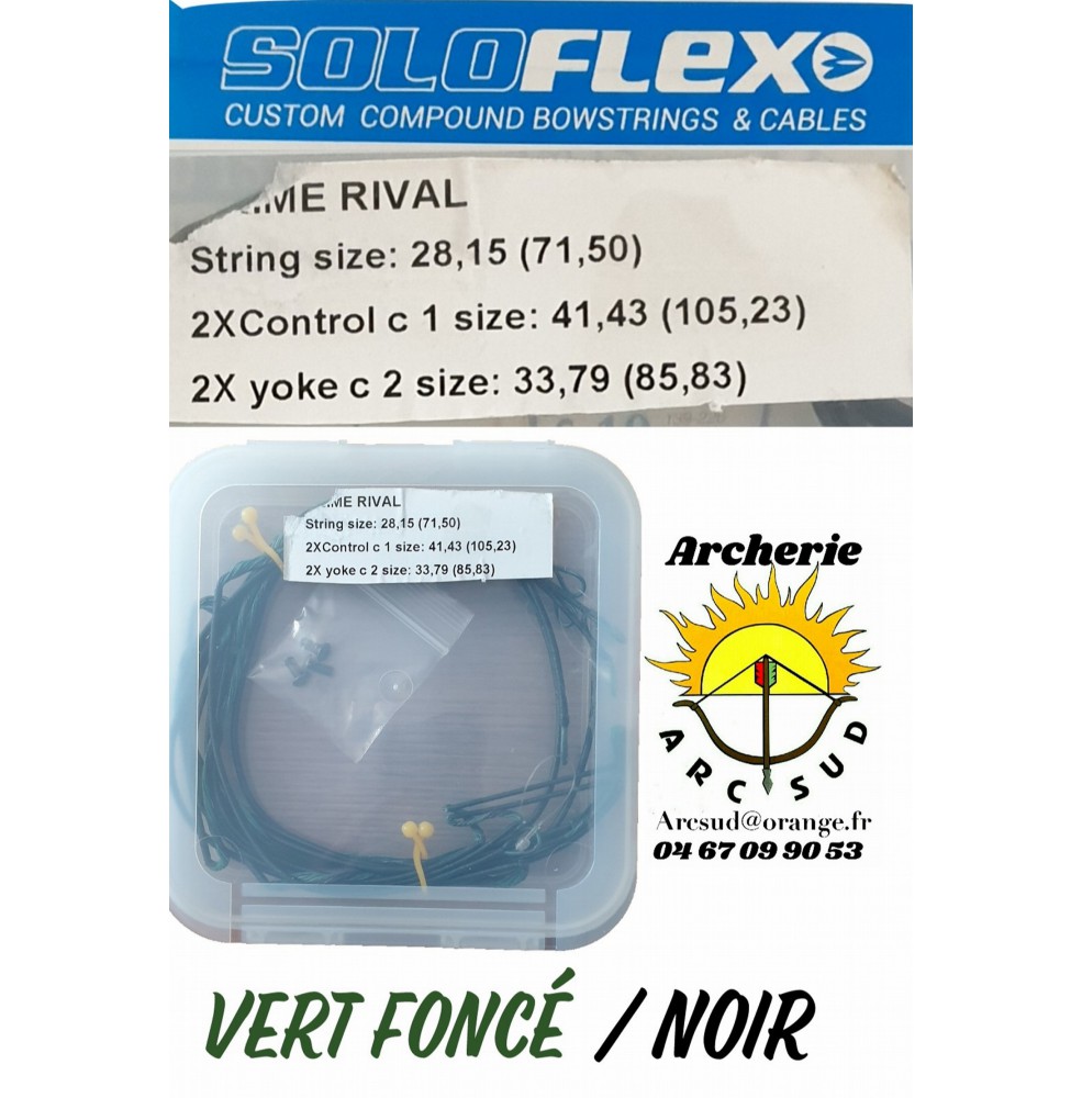 Flex archery set cordages prime rival