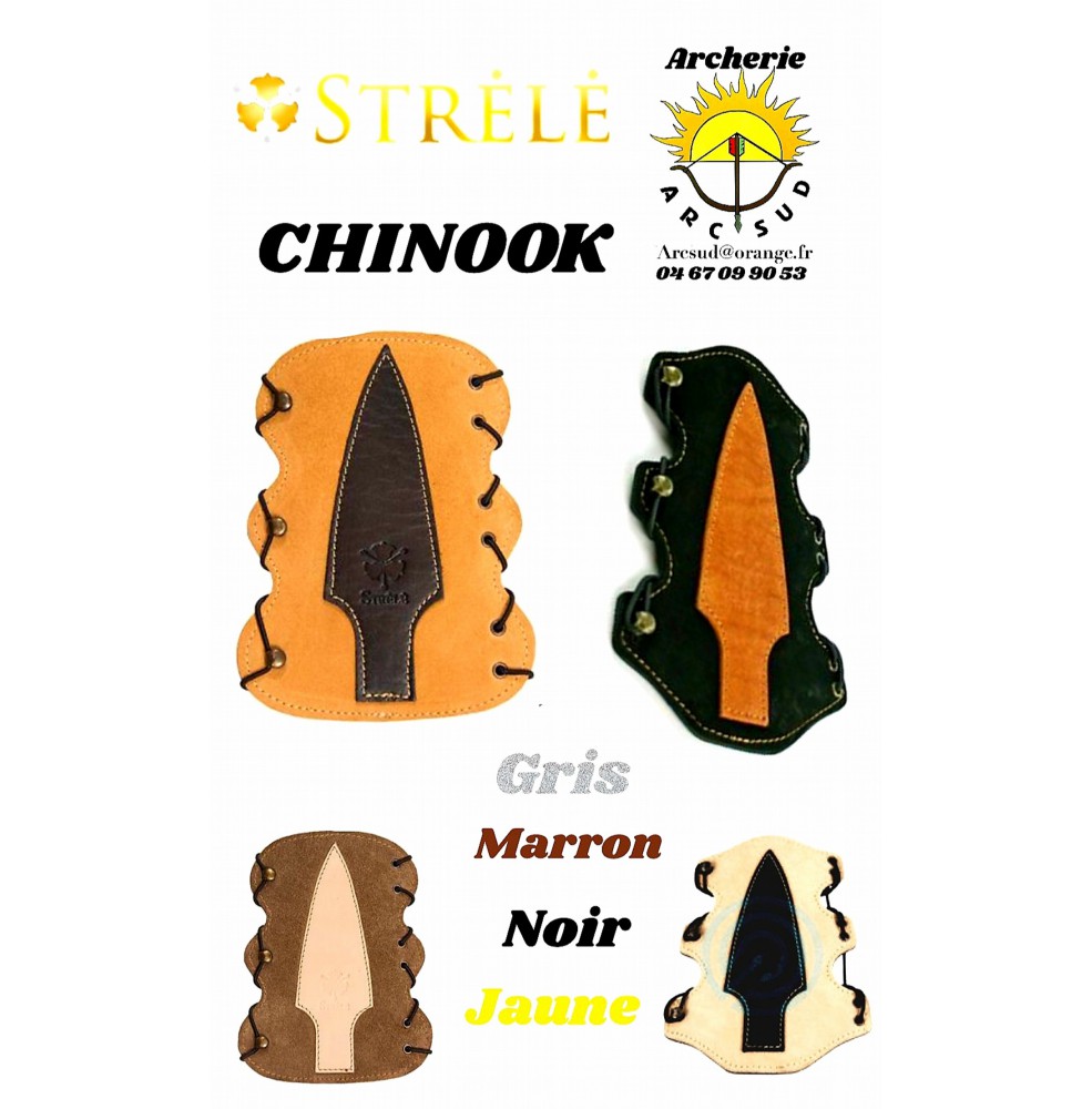 Strele protège bras cuir chinook