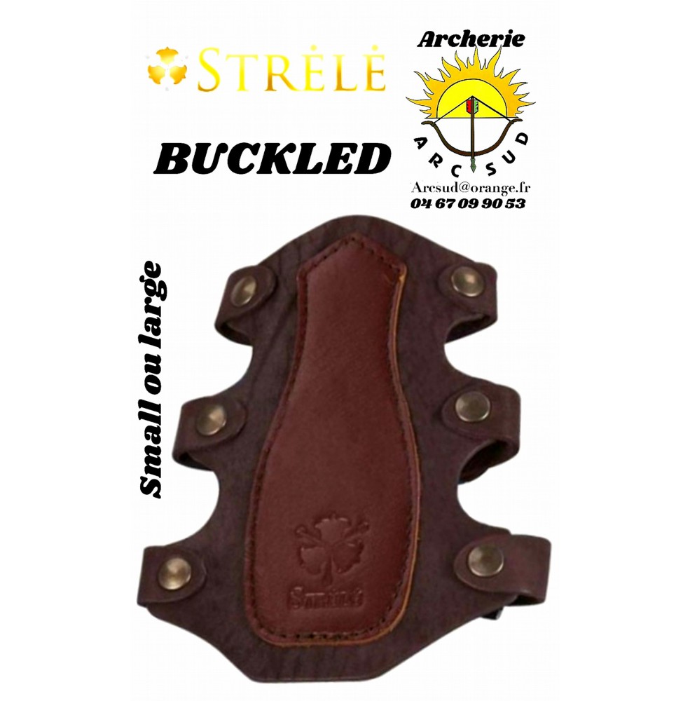 Strele protège bras cuir buckler