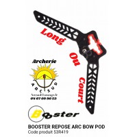 Booster repose arc bow pod