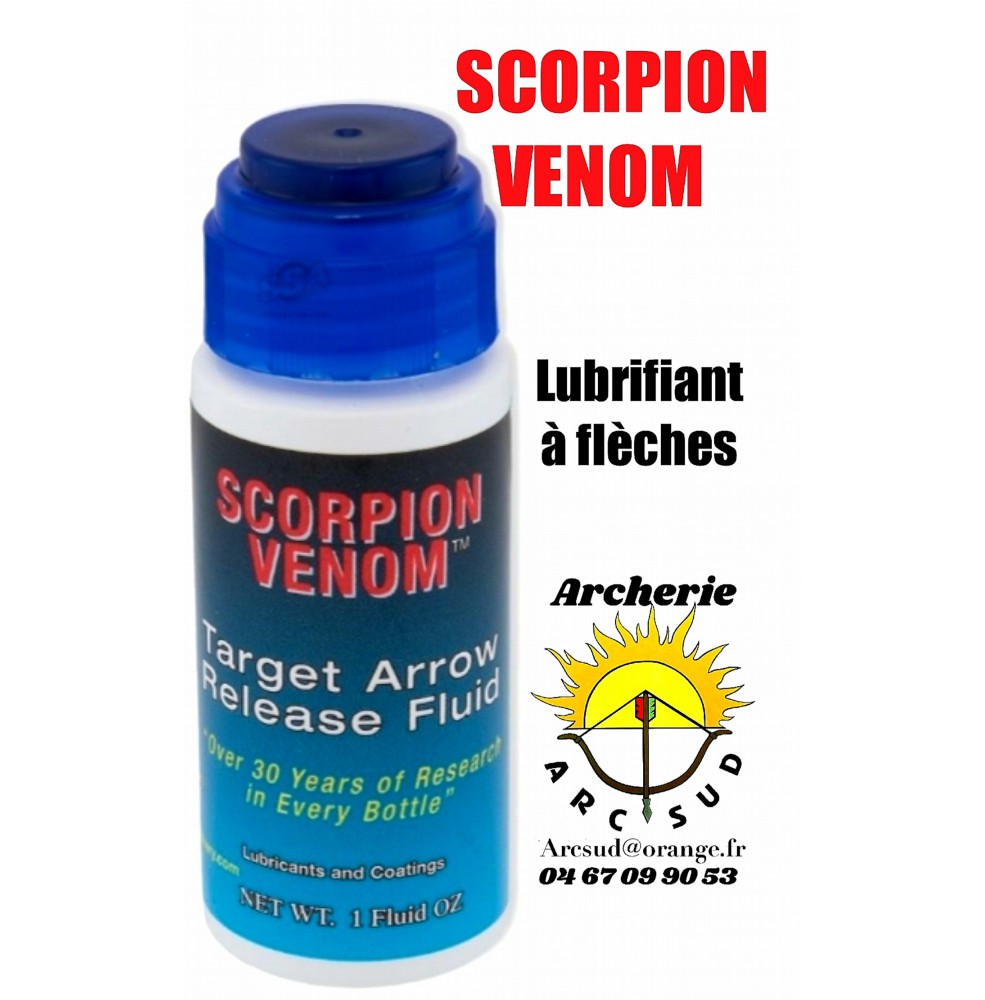 Scorpion venom lubrifiant à flèches